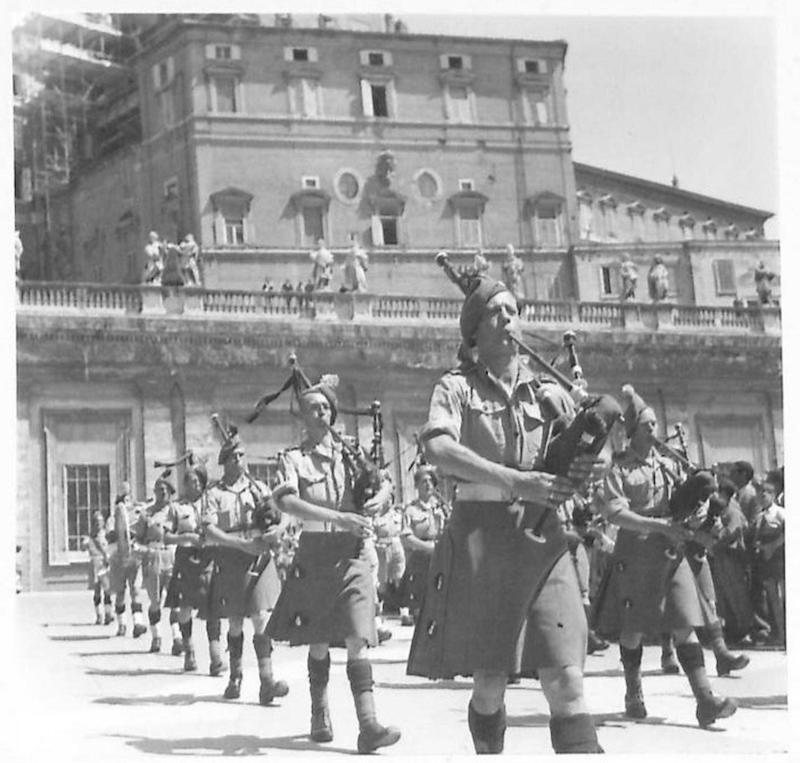 When the Irish Brigade played for Pope Pius XII