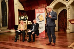 Eamon Duffy and guests at Arundel Castle