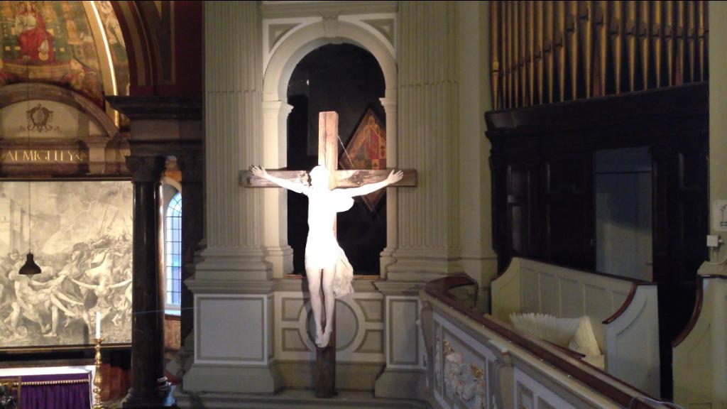 Jesus dies on the cross